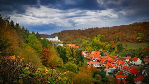 Stolberg_Blick von der Lutherbuche