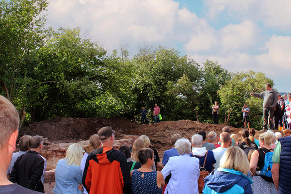 Ausgrabungsf&uuml;hrung Riestedt