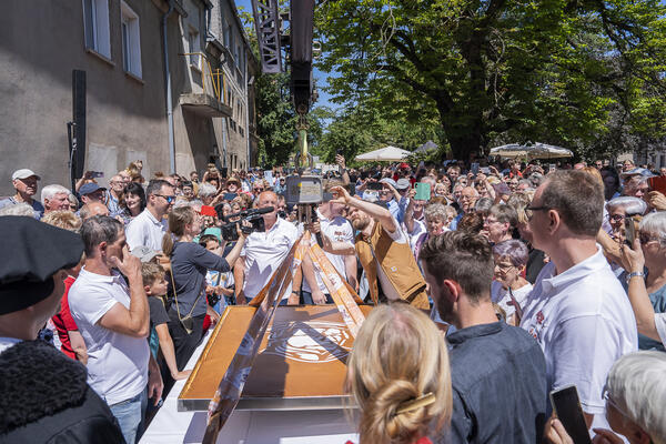 Weltrekordmohnkuchen in Allstedt