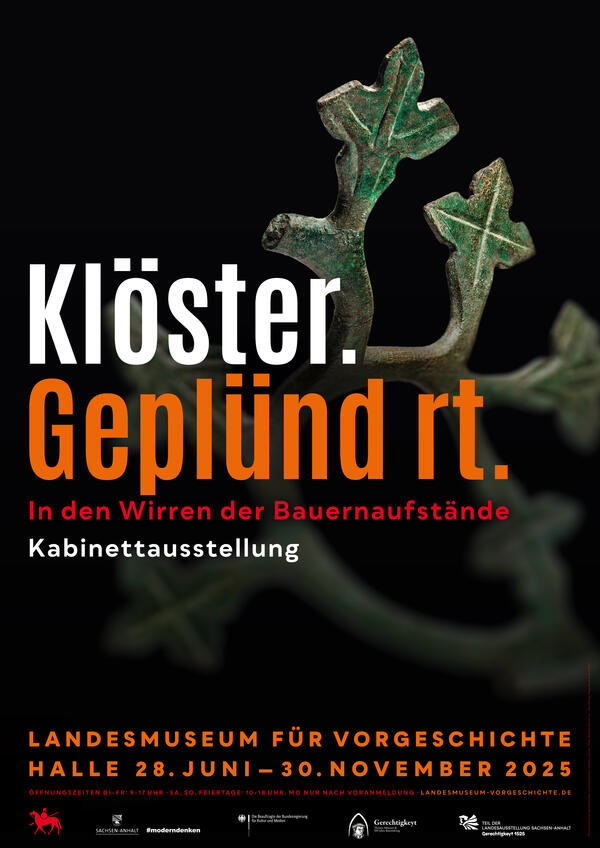 Bild vergrößern: Plakat der Kabinettausstellung Klöster. Geplündert.